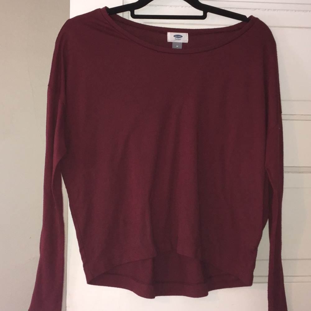 OLD NAVY BURGANDY SHIRT